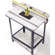 Router Table Showing Fence
